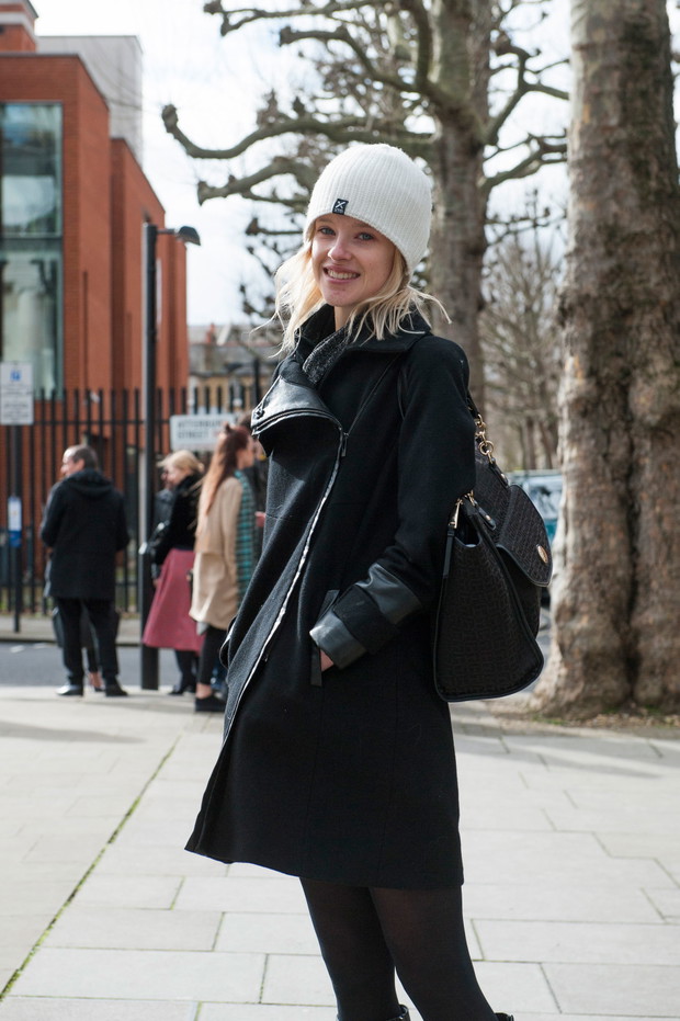 Street fashion: modelki off duty w Londynie