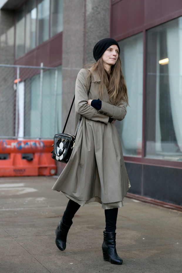 Street fashion: modelki off duty w Nowym Jorku