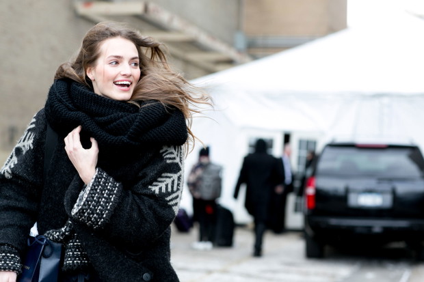 Street fashion: modelki off duty w Nowym Jorku