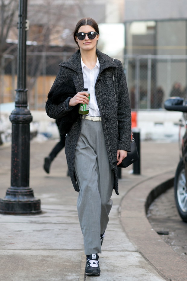 Street fashion: modelki off duty w Nowym Jorku