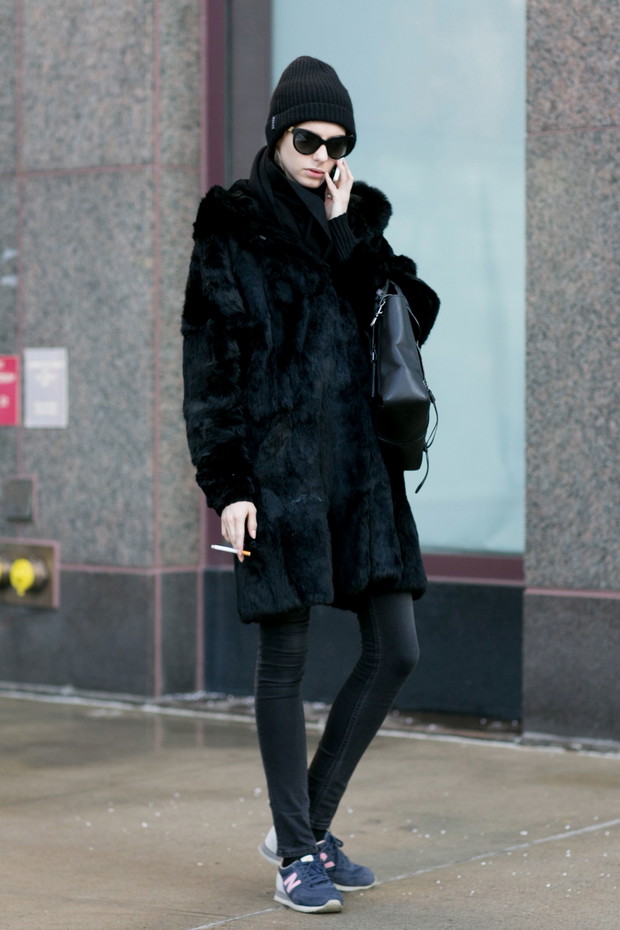 Street fashion: modelki off duty w Nowym Jorku