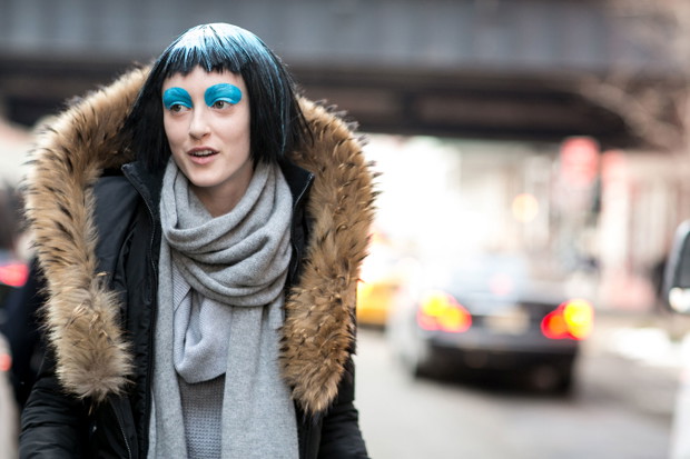 Street fashion: modelki off duty w Nowym Jorku