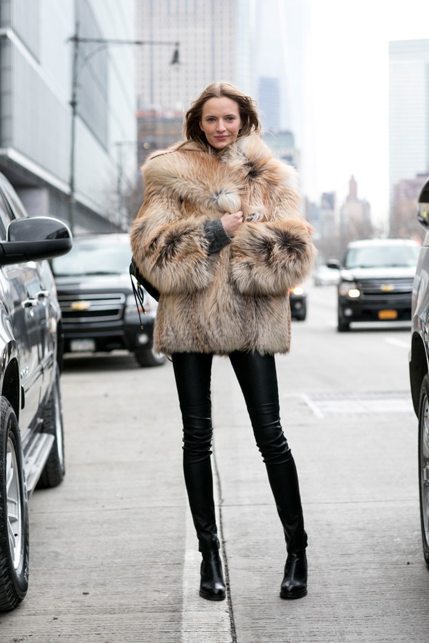 Street fashion: modelki off duty w Nowym Jorku