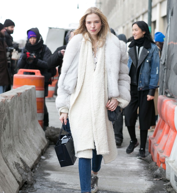 Street fashion: modelki off duty w Nowym Jorku