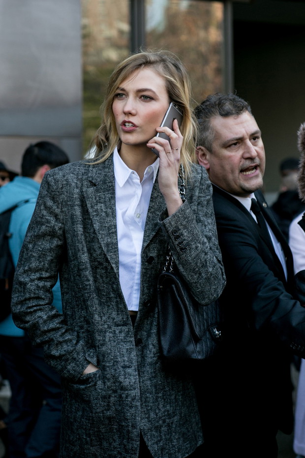 Street fashion: modelki off duty w Nowym Jorku