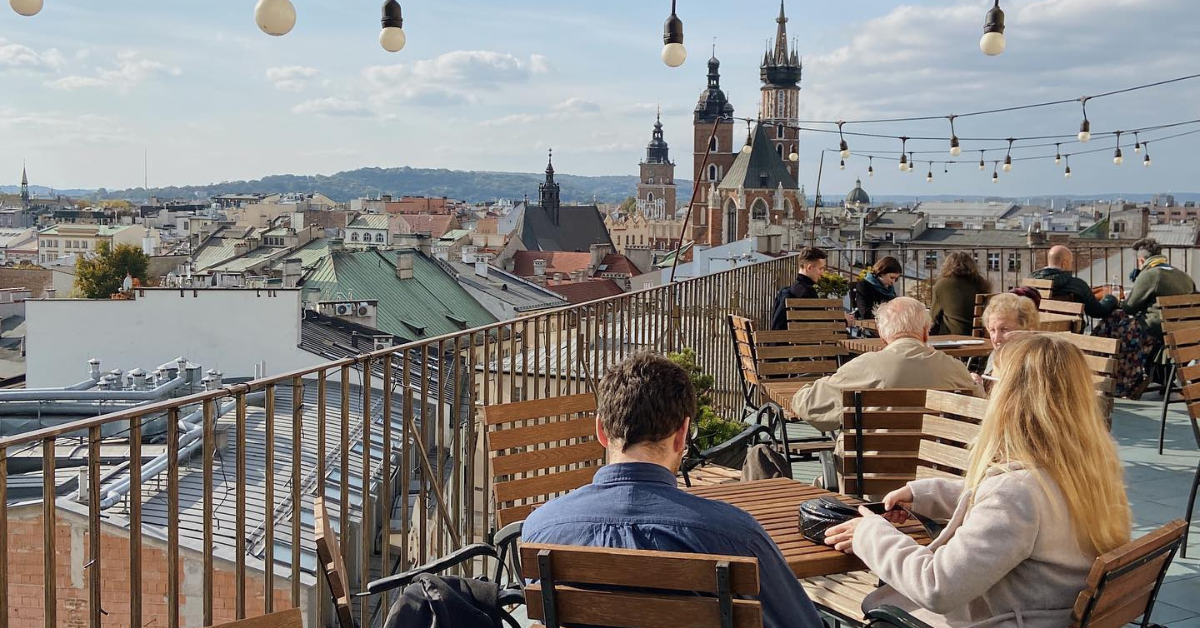 Restauracje na dachu w Krakowie
