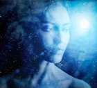 Woman on space.