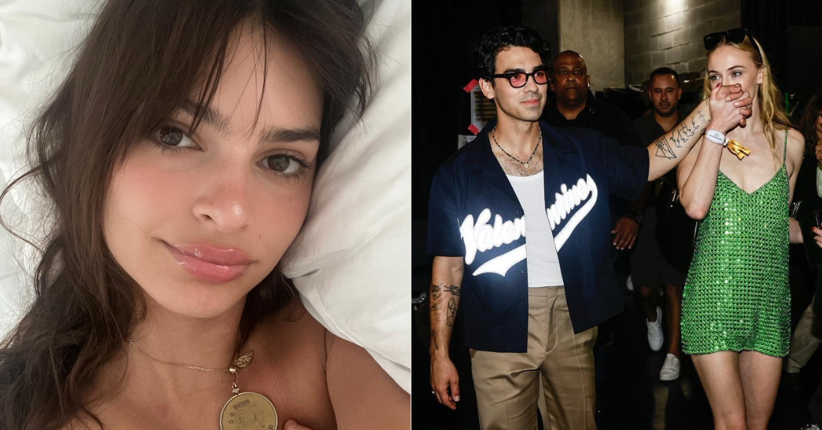 Emily Ratajkowski pociesza Sophie Turner po rozstaniu