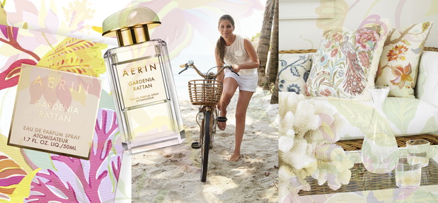 Gardenia Rattan „Gardenia Rattan to idealny letni dzień – gorące słońce, piękne morze i świeże kwiaty.” – Aerin Lauder, założycielka i dyrektor kreatywna AERIN