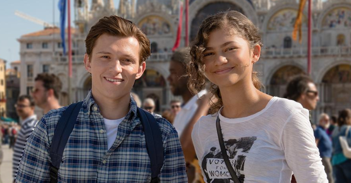 Tom Holland i Zendaya na planie „Spider-Man: Daleko od domu”