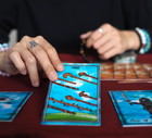 tarot card reading eight of wands fortune teller astrologer divination selected focus