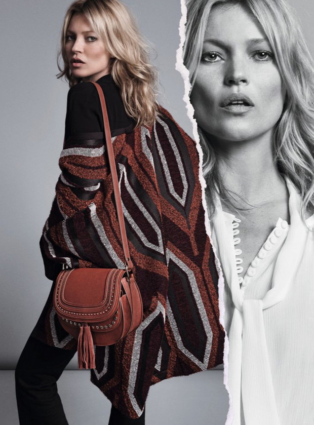 Kate Moss i Cara Delevingne w kampanii Mango jesień-zima 2015/2016
