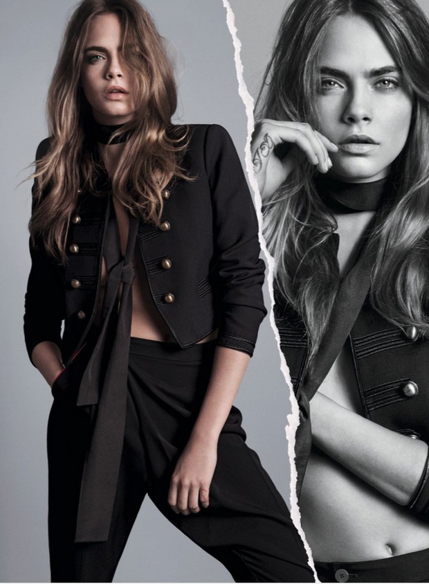 Kate Moss i Cara Delevingne w kampanii Mango jesień-zima 2015/2016