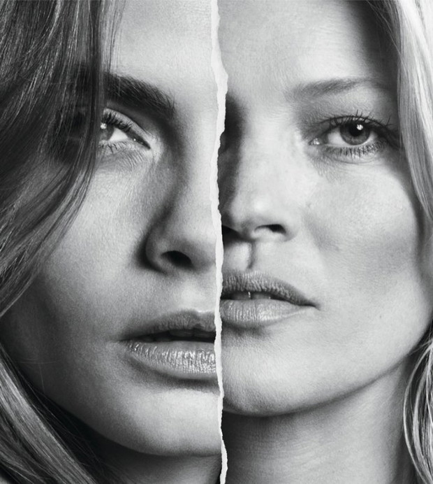 Kate Moss i Cara Delevingne w kampanii Mango jesień-zima 2015/2016