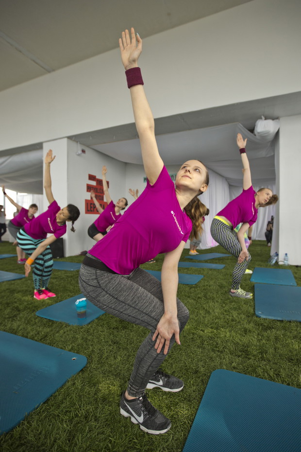 N+TC Harmony Touch, czyli joga na 42. piętrze