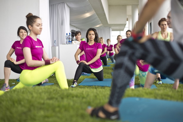 N+TC Harmony Touch, czyli joga na 42. piętrze