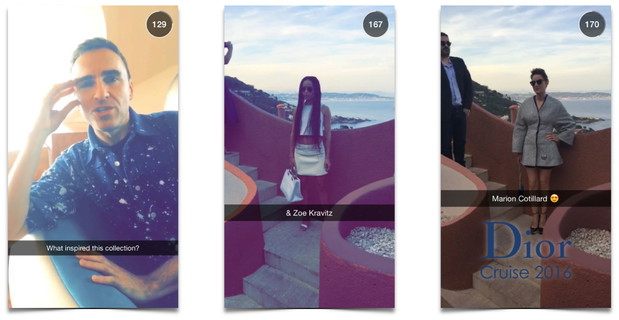 Marki na Snapchacie