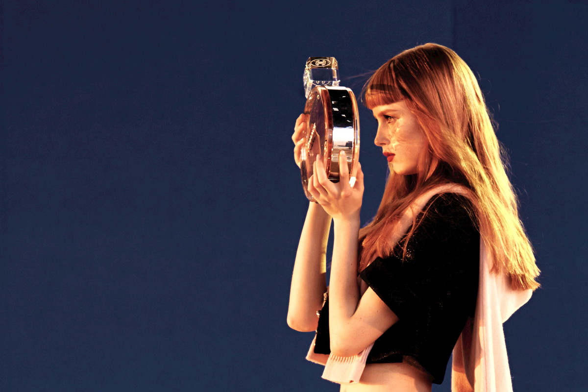 Jean Paul Goude dla Chanel Chance Eau Vive