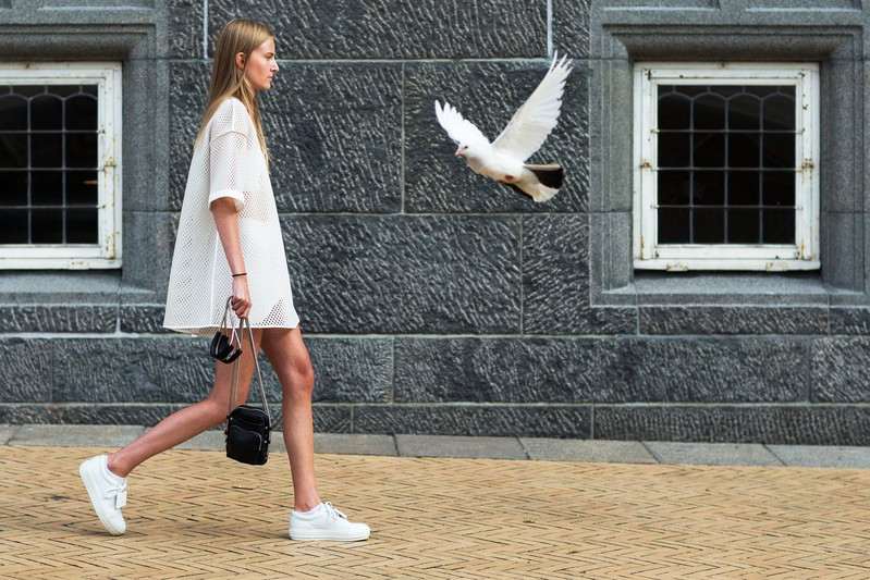Street fashion z Copenhagen Fashion Week wiosna lato 2016