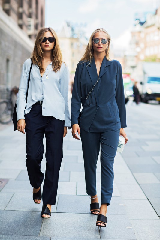 Street fashion z Copenhagen Fashion Week wiosna lato 2016