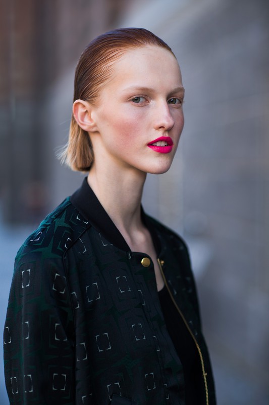 Street fashion z Copenhagen Fashion Week wiosna lato 2016
