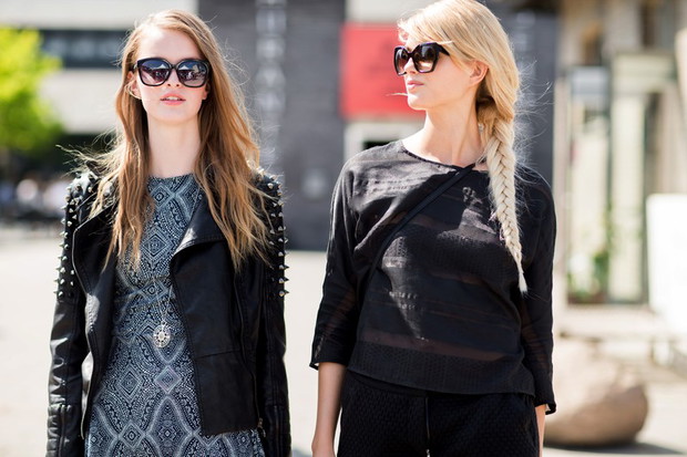 Street fashion z Copenhagen Fashion Week wiosna lato 2016