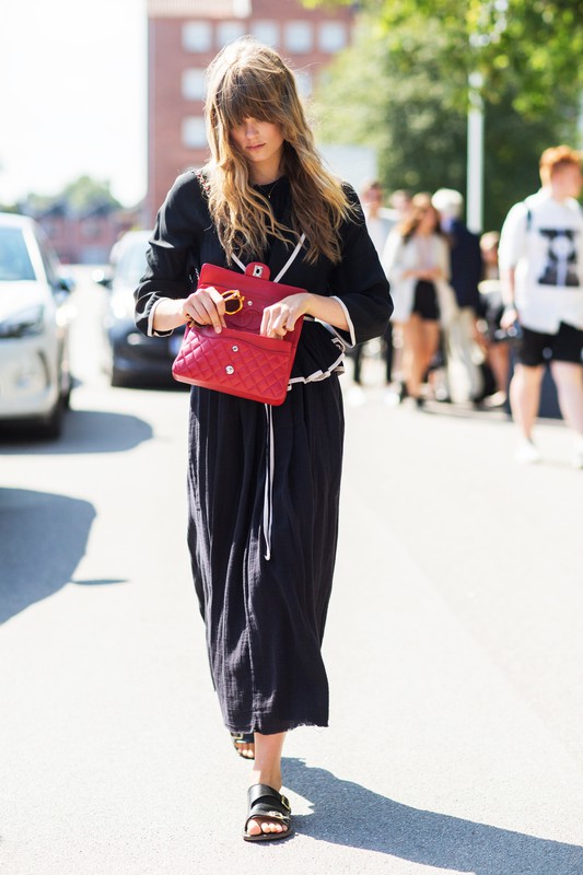 Street fashion z Copenhagen Fashion Week wiosna lato 2016