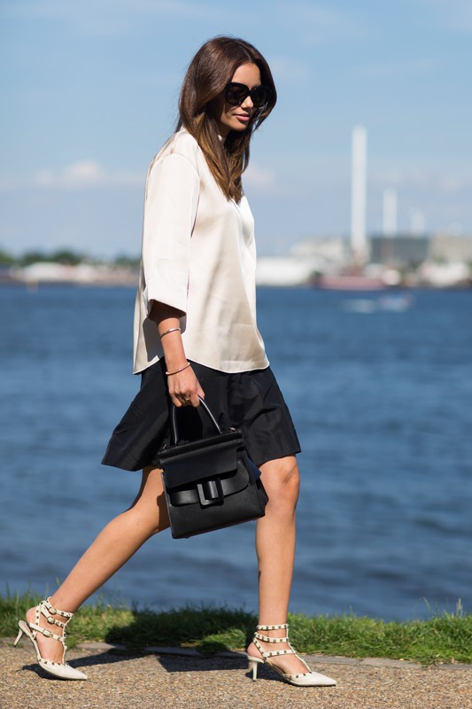 Street fashion z Copenhagen Fashion Week wiosna lato 2016