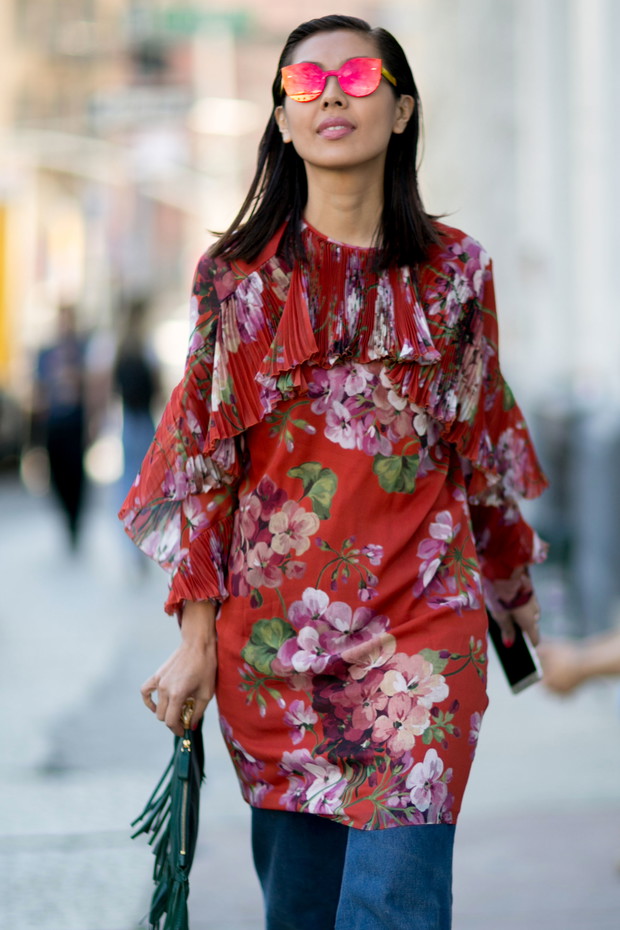 Street fashion: New York Fashion Week wiosna-lato 2016