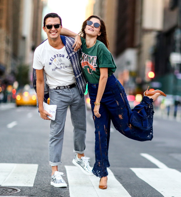 Street fashion: New York Fashion Week wiosna-lato 2016