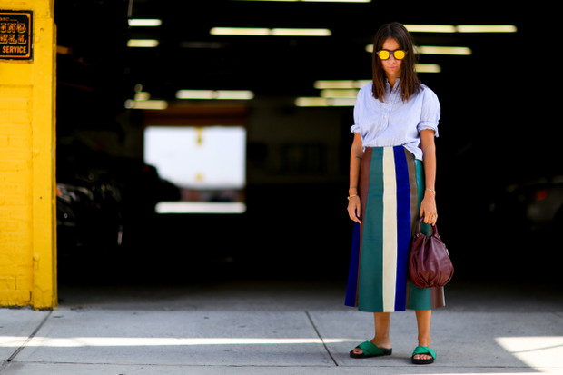 Street fashion: New York Fashion Week wiosna-lato 2016