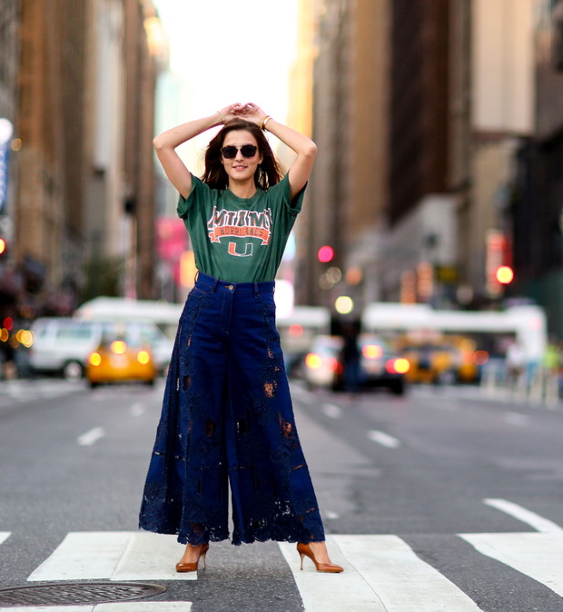 Street fashion: New York Fashion Week wiosna-lato 2016