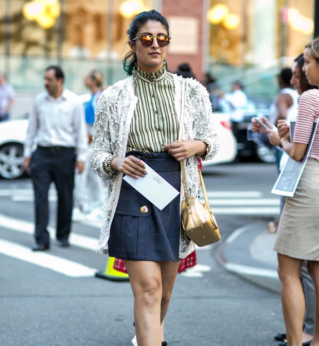 Street fashion: New York Fashion Week wiosna-lato 2016