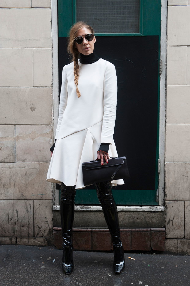 Street fashion na London Fashion Week
