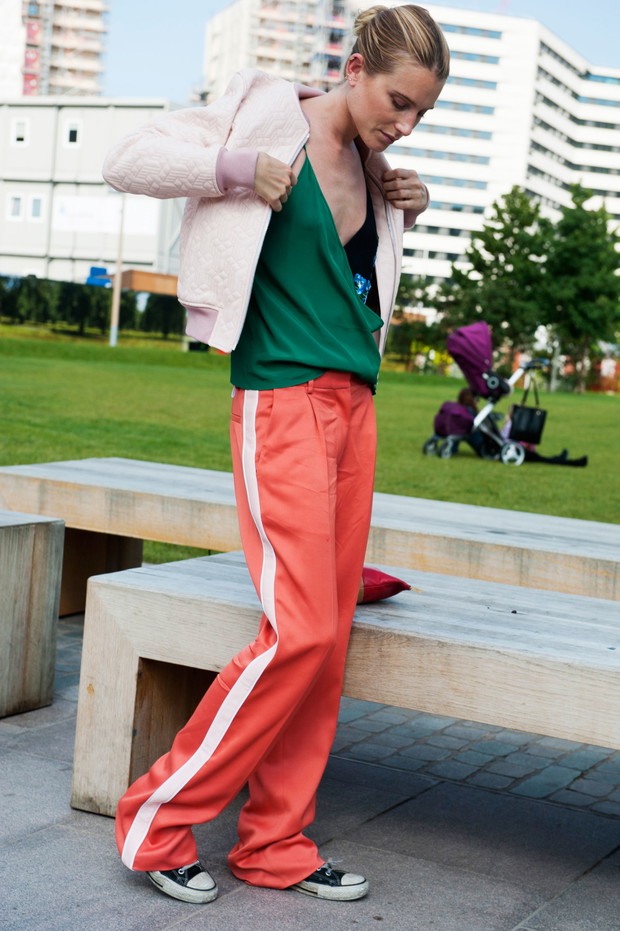Street fashion na London Fashion Week