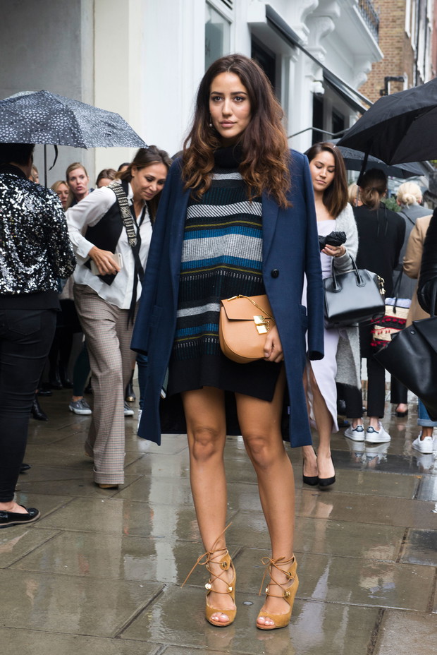 Street fashion na London Fashion Week