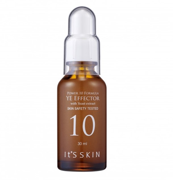 6. Serum z ekstraktem z drożdży YE Effector. Jest nazywane serum wodnym ma tak lekką konsystencję. Świetnie nawilża skórę i przez 8 godzin chroni przed klimatyzacją. It's Skin. 69 zł, beauticon.com 
