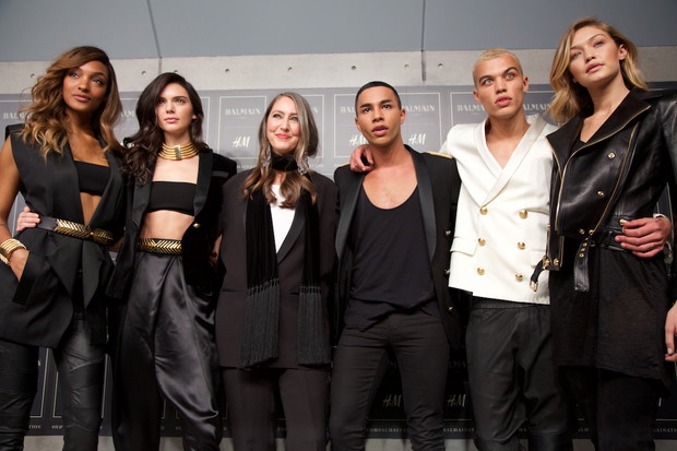 Balmain x H&M - kulisy pokazu w Nowym Jorku