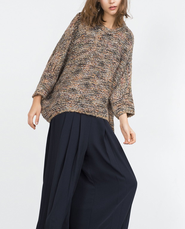 Swetry oversize - trendy jesień-zima 2015/2016