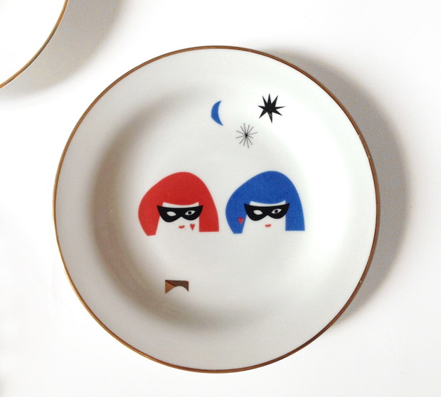Talerz Look At Me Plates fot. www.facebook.com/lookatmeplates