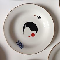 Talerz Look At Me Plates fot. www.facebook.com/lookatmeplates