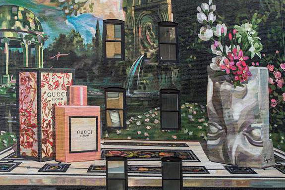 Nowojorski mural GUCCI, autor: Ignasi Monreal, fot. instagram GUCCI
