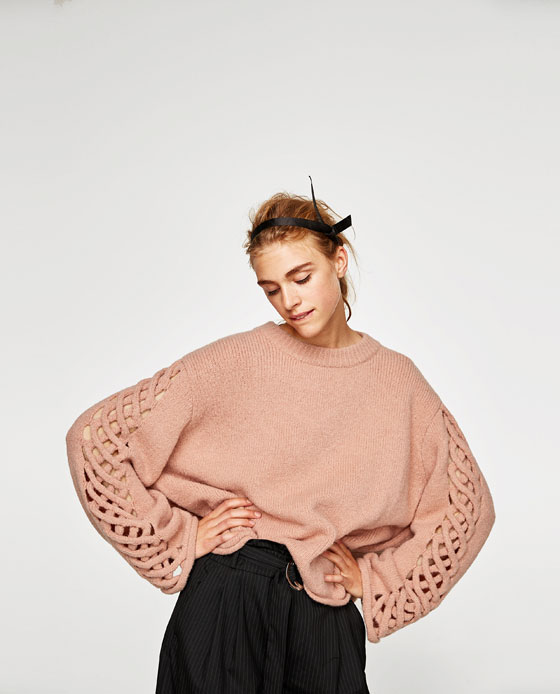 Zara, 139zł, sweter na jesień 2017