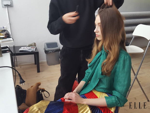 Backstage sesji okładkowej ELLE z Alą Sekułą!