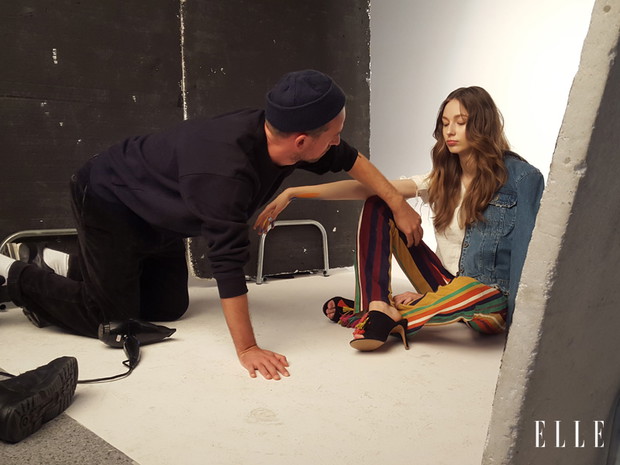 Backstage sesji okładkowej ELLE z Alą Sekułą!
