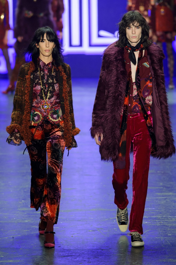 Anna Sui jesień-zima 2016/2017