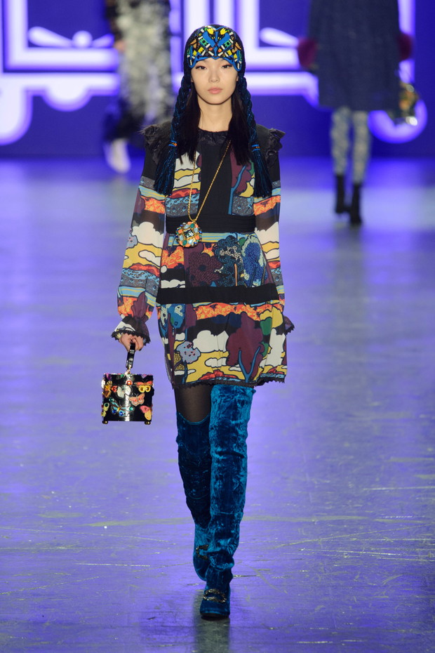 Anna Sui jesień-zima 2016/2017