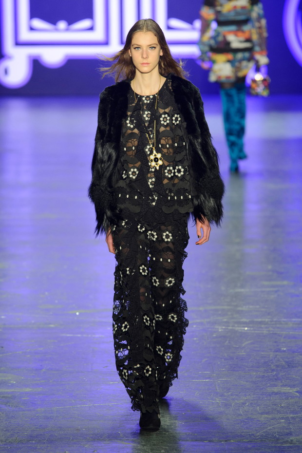 Anna Sui jesień-zima 2016/2017