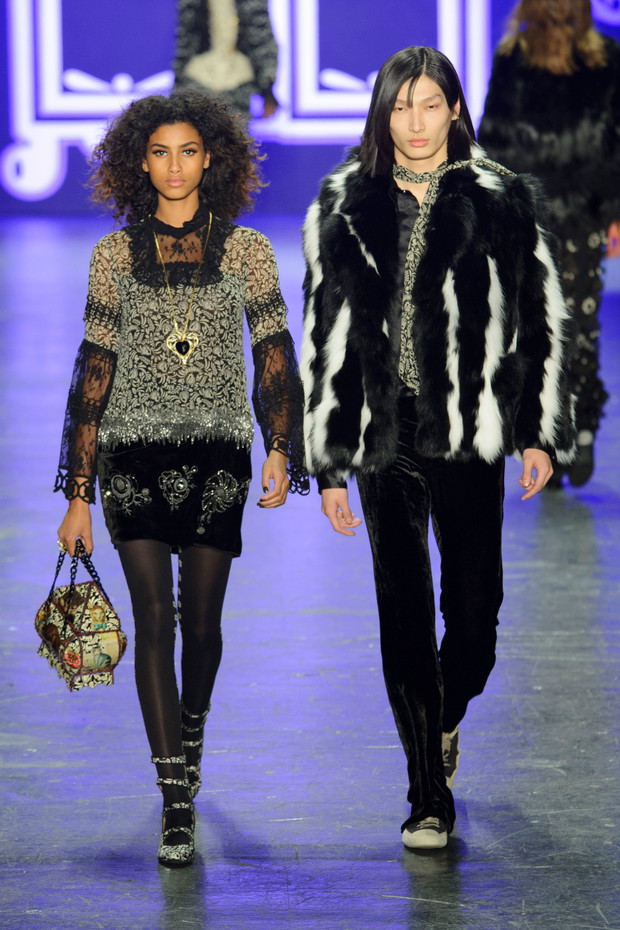 Anna Sui jesień-zima 2016/2017