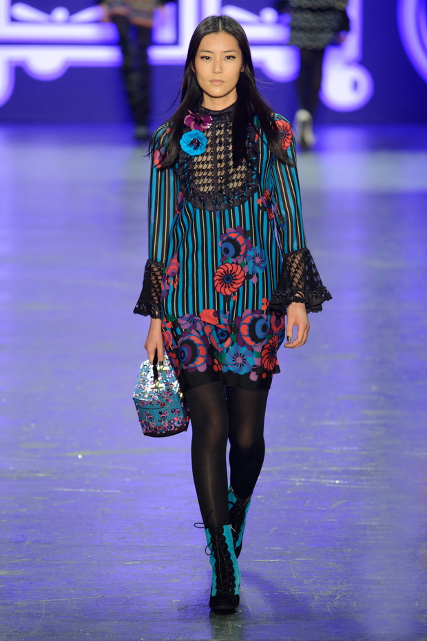 Anna Sui jesień-zima 2016/2017